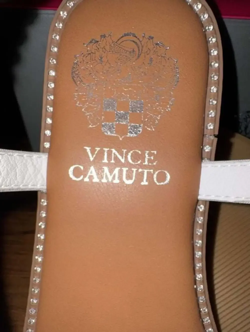 Vince Camuto Little & Big Kid Kimana Rhinestone Butterfly Sandals White
